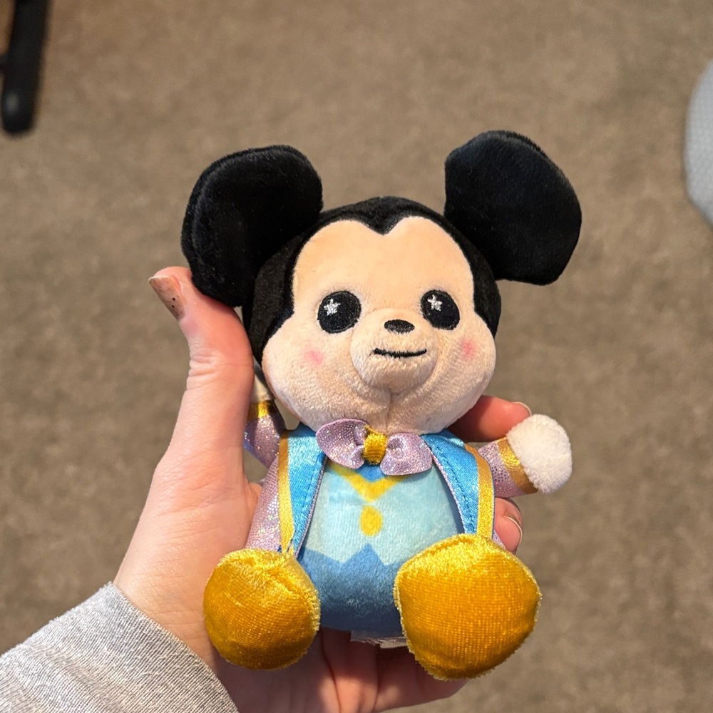 Disney Mickey Mouse 50th Anniversary Wishable Plush - Black, Blue, Gold